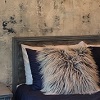 Bedhead Silver Leaf Painted Furniture Wall Finish Aged And Tetured Layers Of Coloured Stucco Touch Of Peacock Blue Sealed With A Wax.JPG.JPG